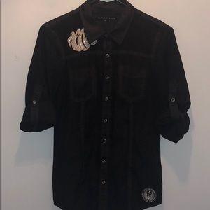 Affliction Black Premium Button-Up Shirt